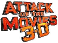 Attack of the Movies 3D title screen for Wii